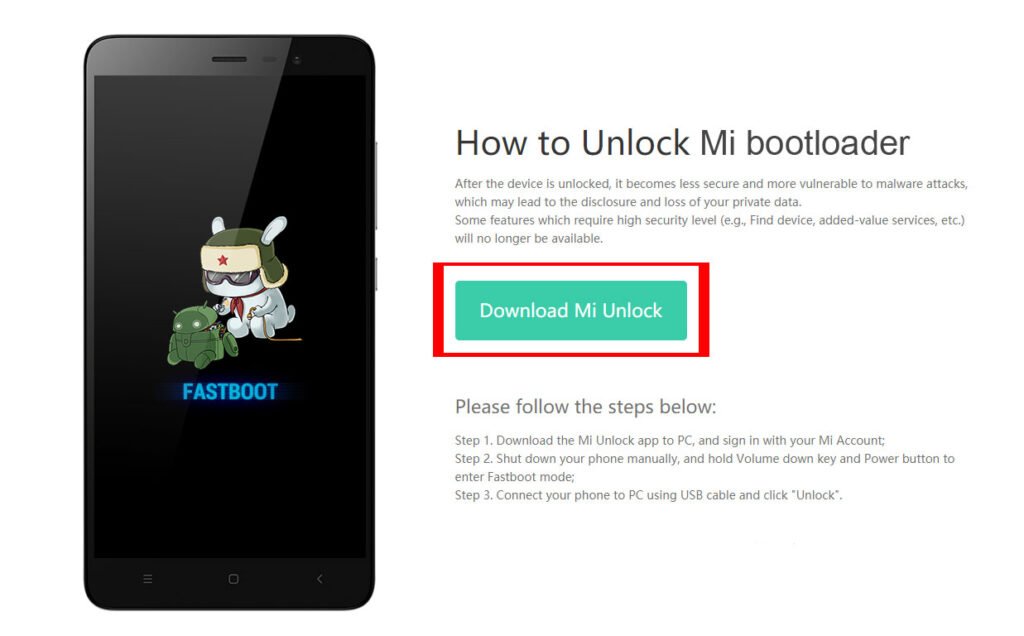 Mi Bootloader Unlock Detailed Guide How To Unlock Bootloader In Xiaomi