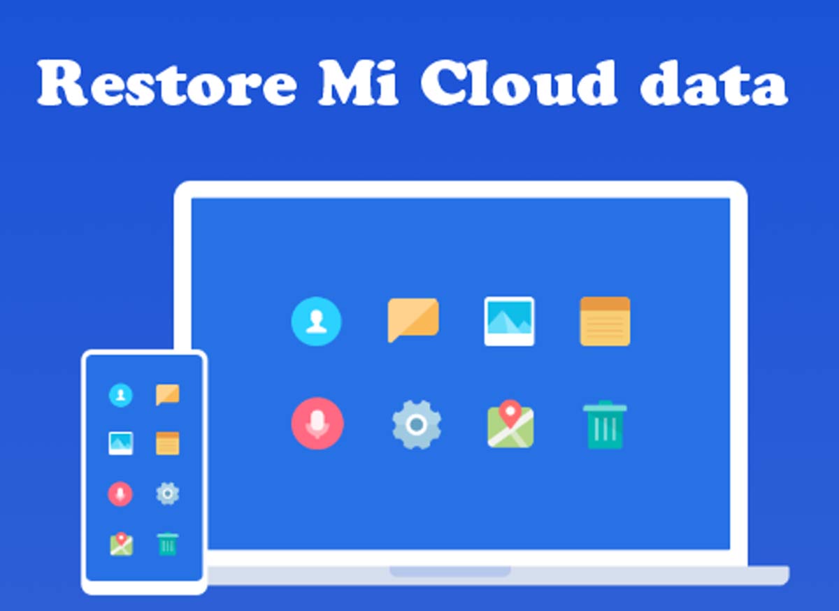 how to restore mi cloud data to another phone