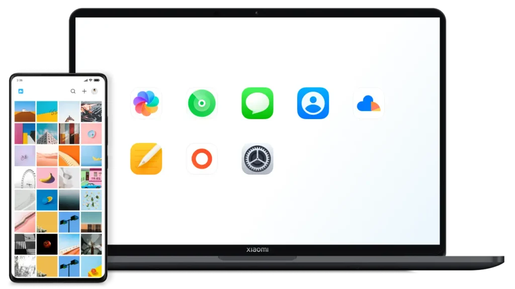 Enabling cloud sync for contacts, messages, and notes in Xiaomi Cloud