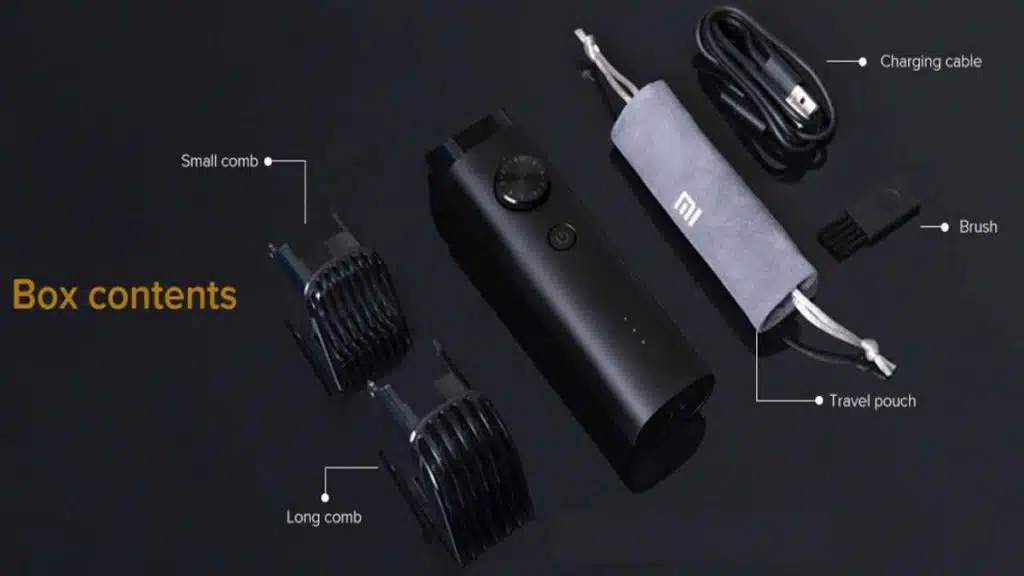 Mi trimmer box contents