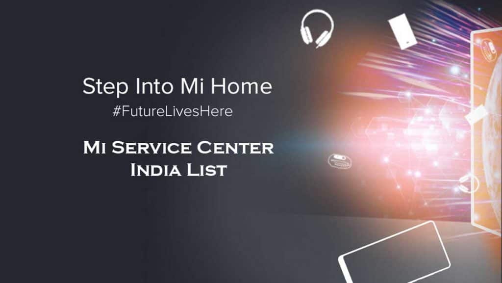 mi service center india list