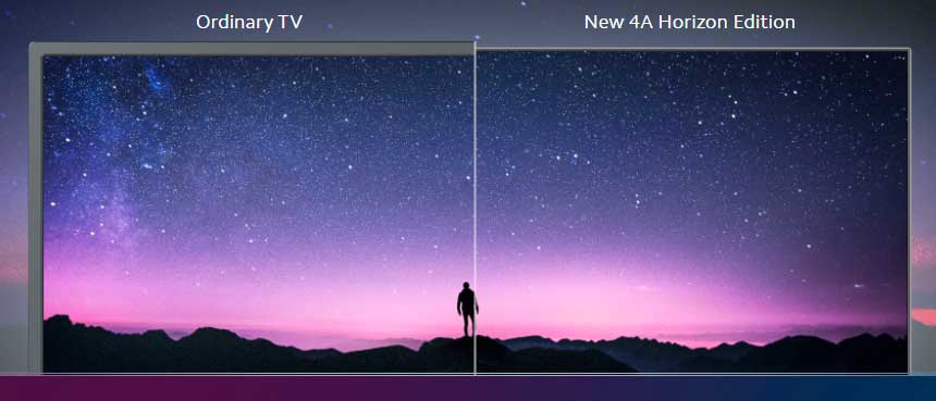 Mi TV 4A Horizon design