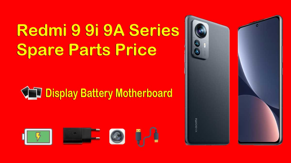 redmi 9 9i 9a prime active sport display battery spare parts price