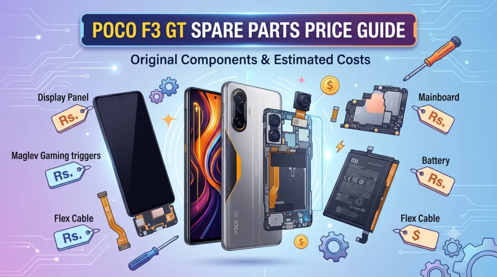 poco f3 spare parts price