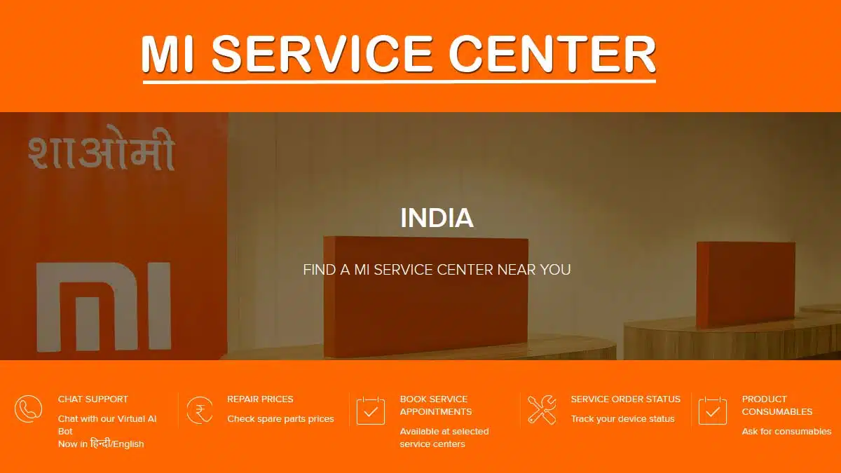 xiaomi mi service center near me