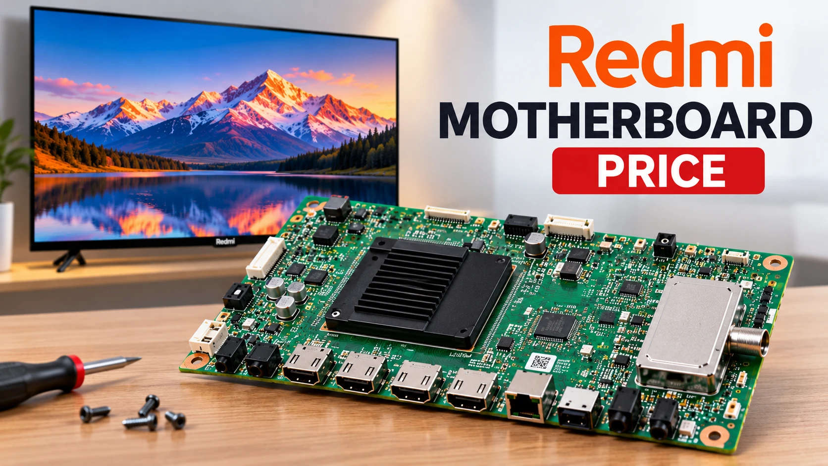 Mi TV motherboard replacement price and smart TV mainboard repair cost guide